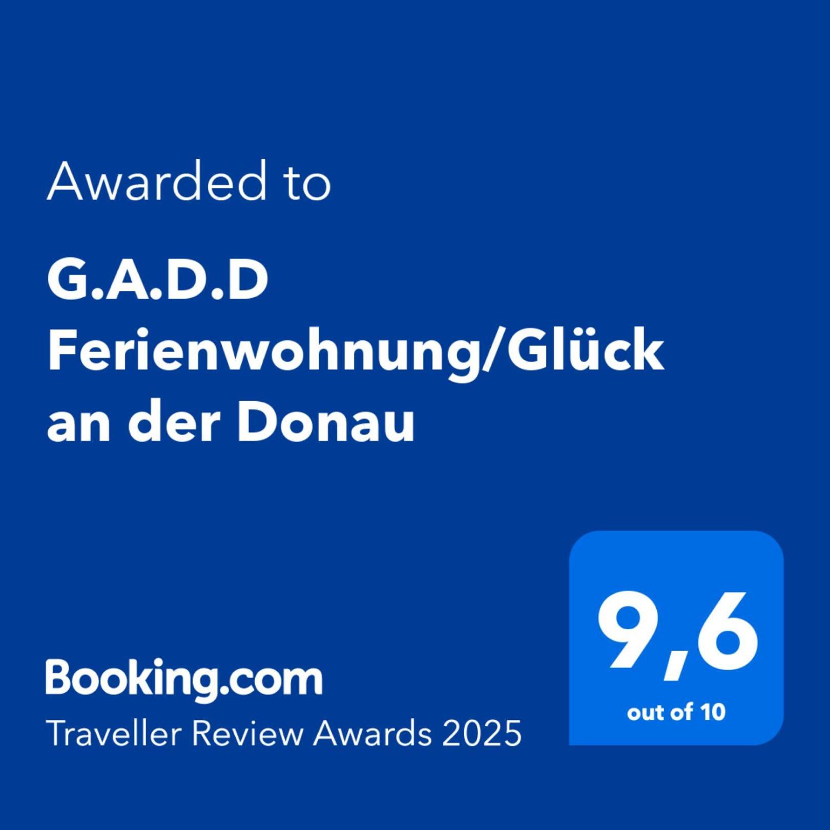 G.A.D.D Ferienwohnung/Glueck An Der Donau Straubing Dış mekan fotoğraf